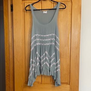 🔥 HOT SALE 🔥 Free People Sleeveless Tunic in Soft Green
